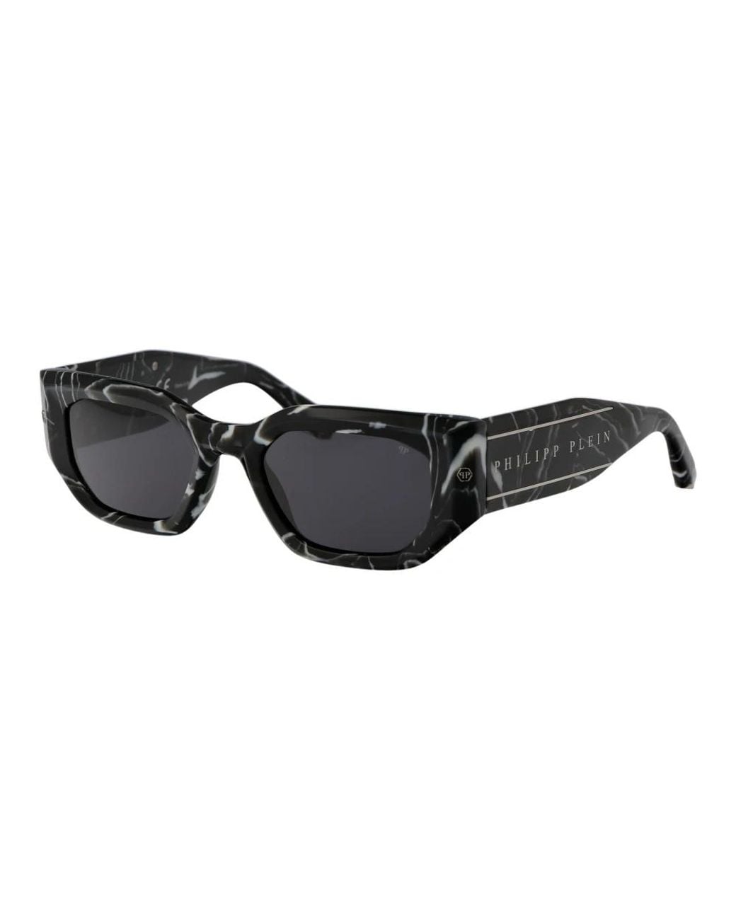 Philipp Plein Black Sunglasses
