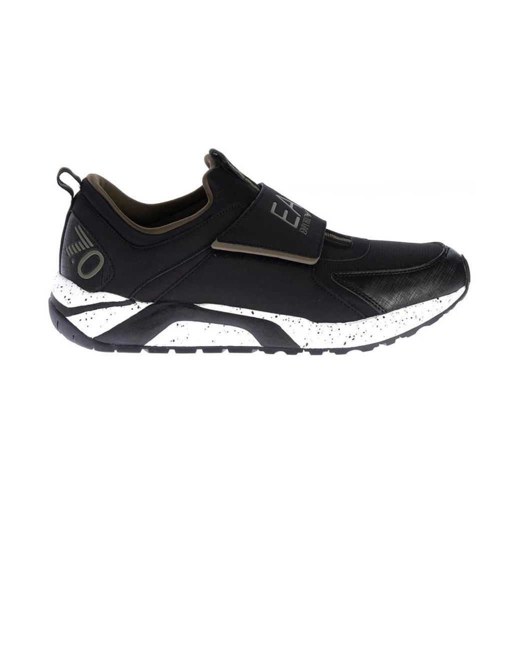 EA7 Black Sneakers for men