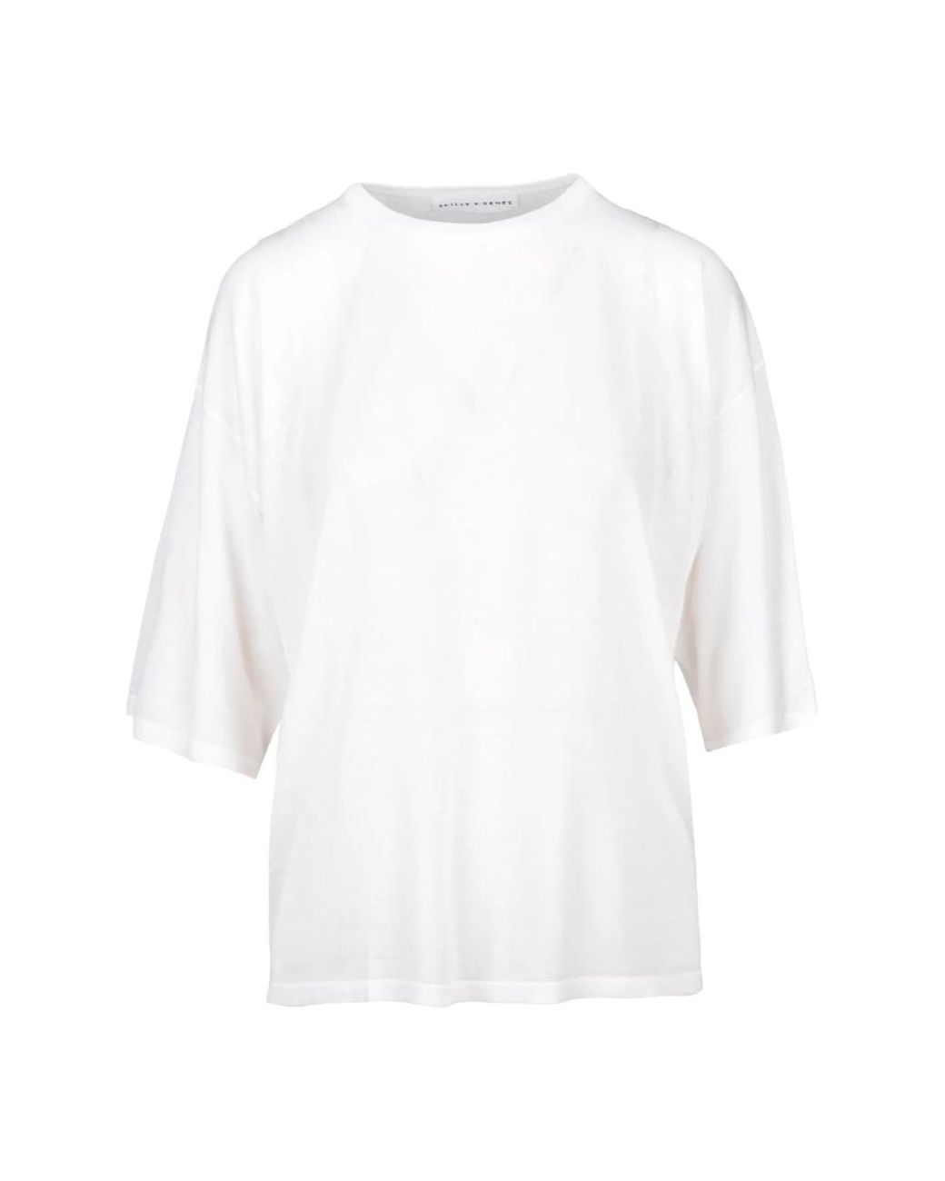 SKILLS & GENES White T-Shirts