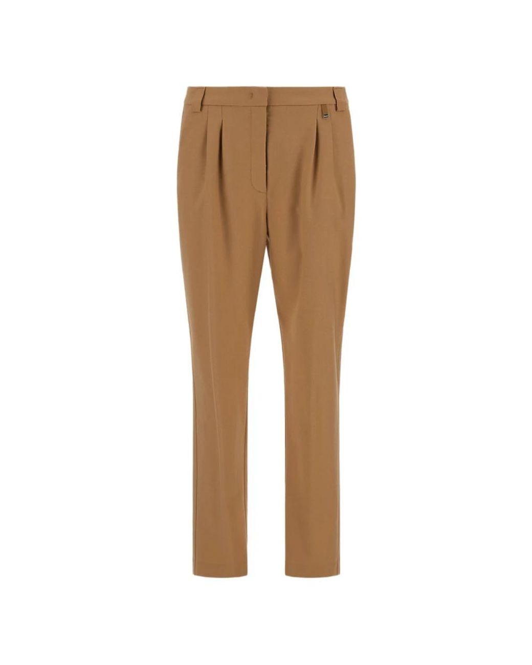 Herno Brown Tapered Trousers