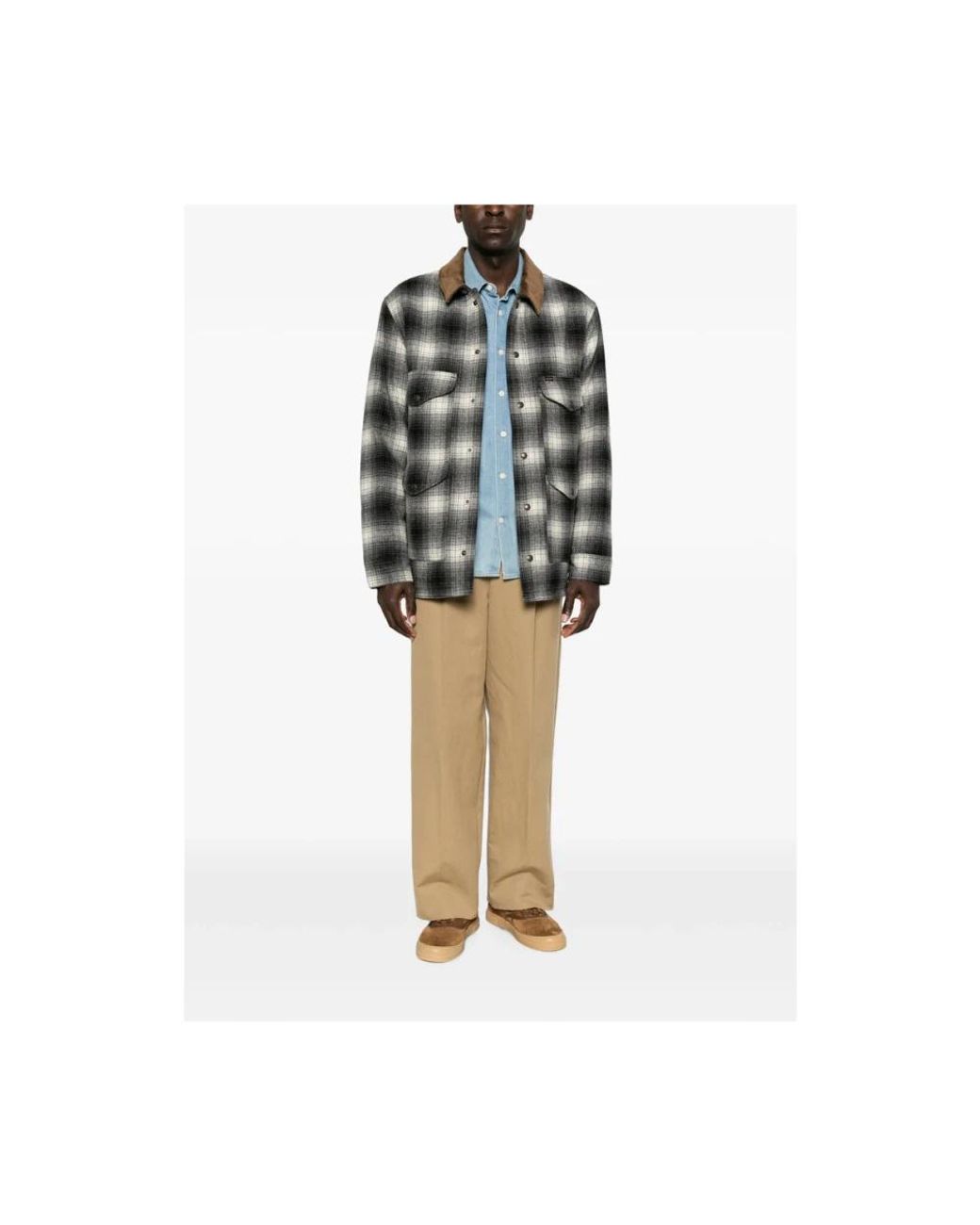 Filson Gray Light Jackets for men