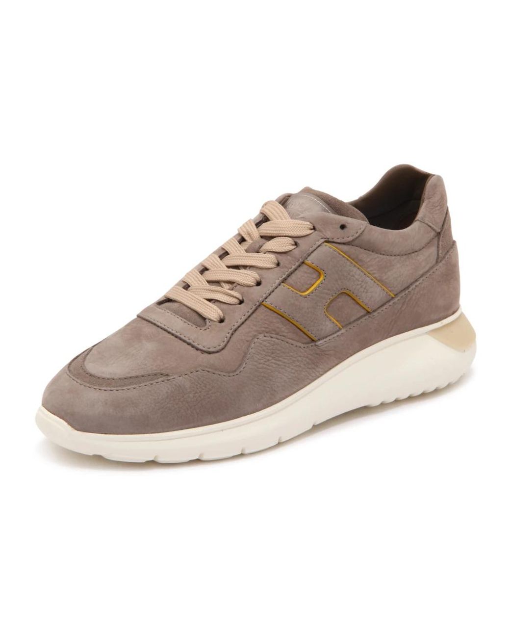 Hogan Interactive3 Nubuk Schuhe in Brown für Herren