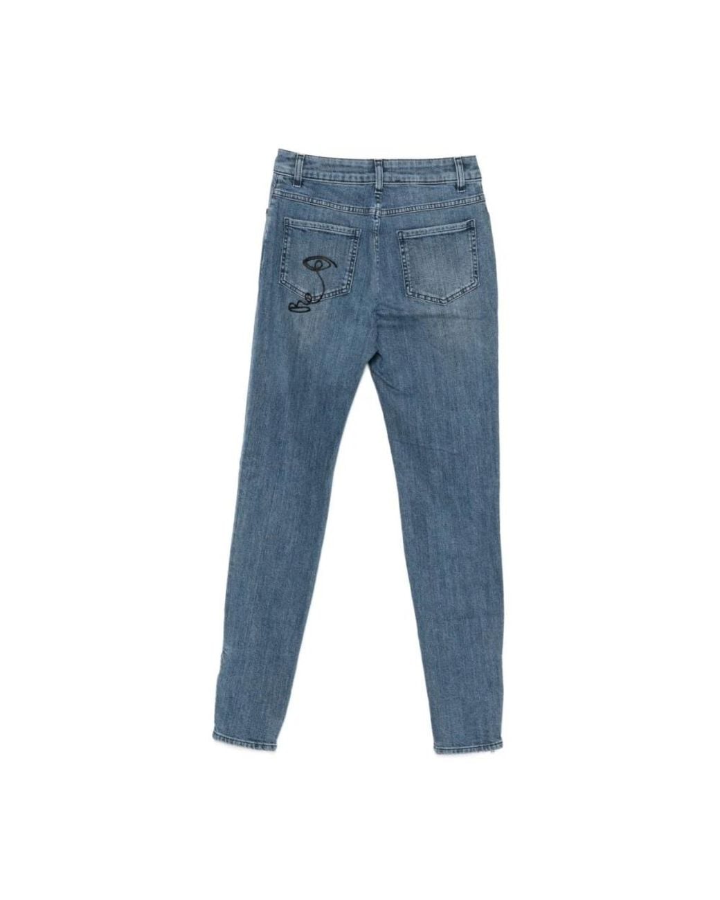Moschino Blue Slim Fit Jeans