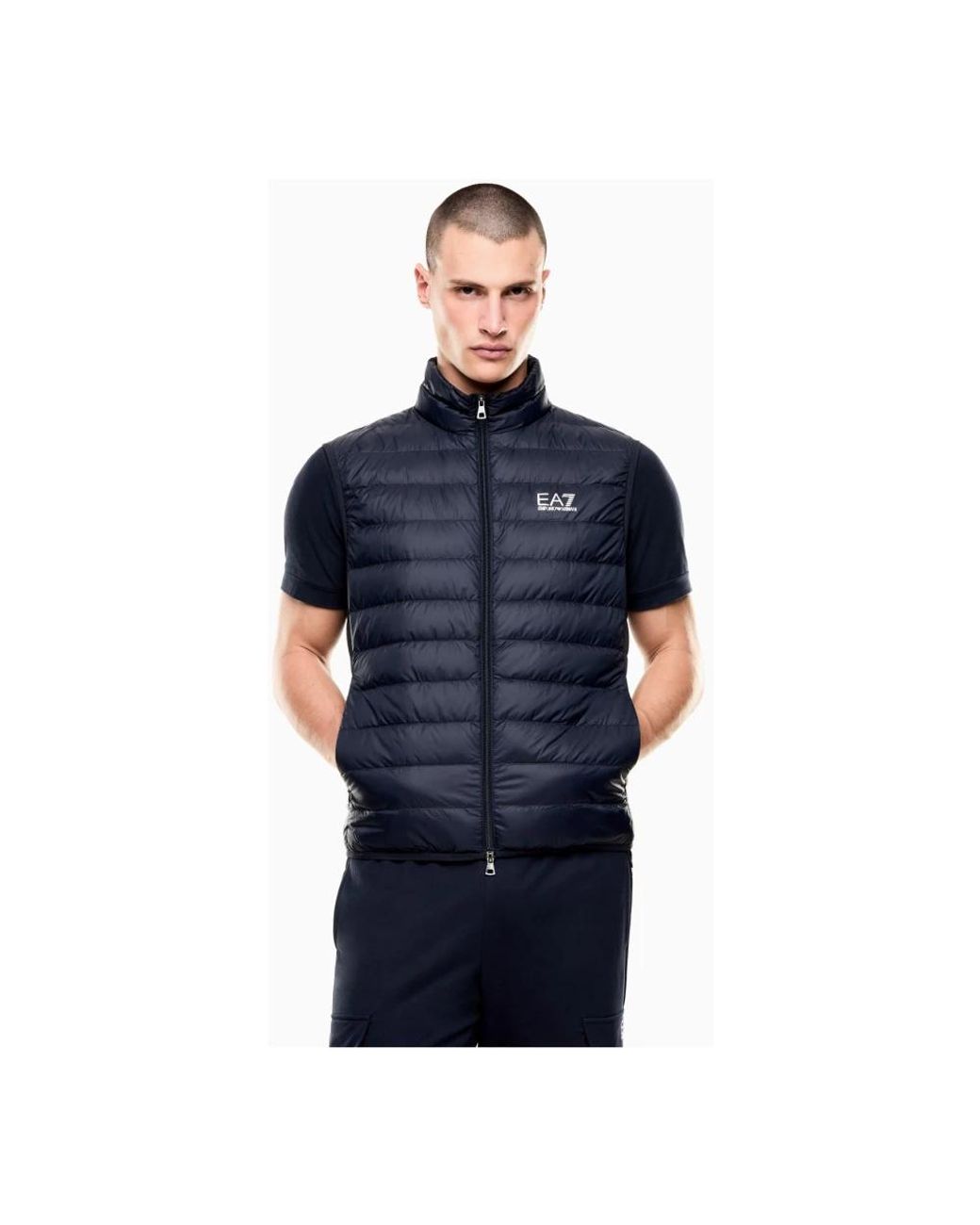 Vests EA7 pour homme en coloris Blue