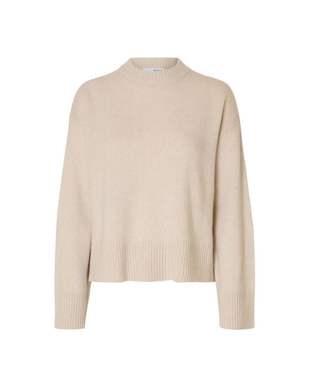 SELECTED Natural Kaschmir-Mix Strickpullover