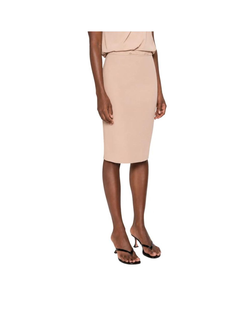 Elisabetta Franchi Natural Pencil Skirts
