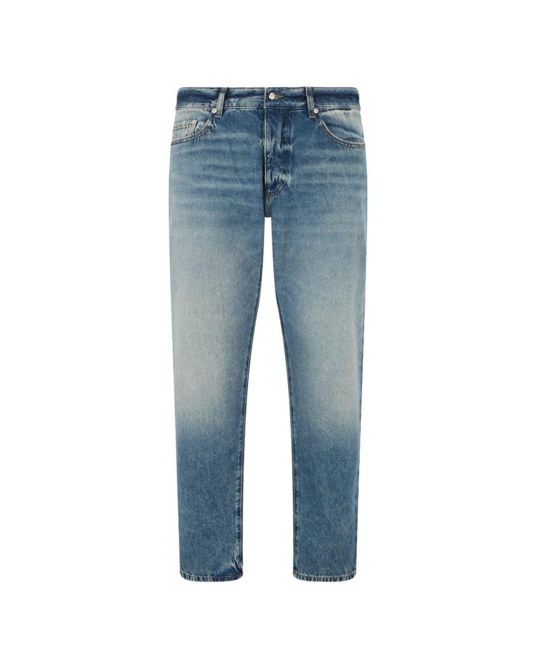 ICON DENIM Blue Slim-Fit Jeans for men
