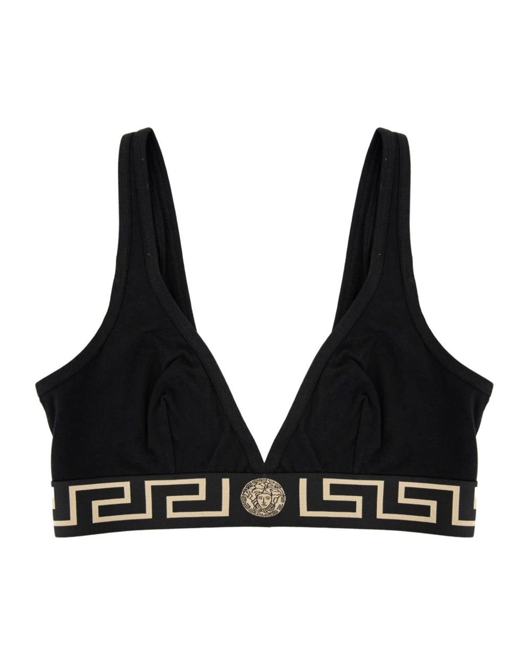 Versace Ondergoed ,Zwart ,Katoen Haakbeha Griekse Stijl in het Black