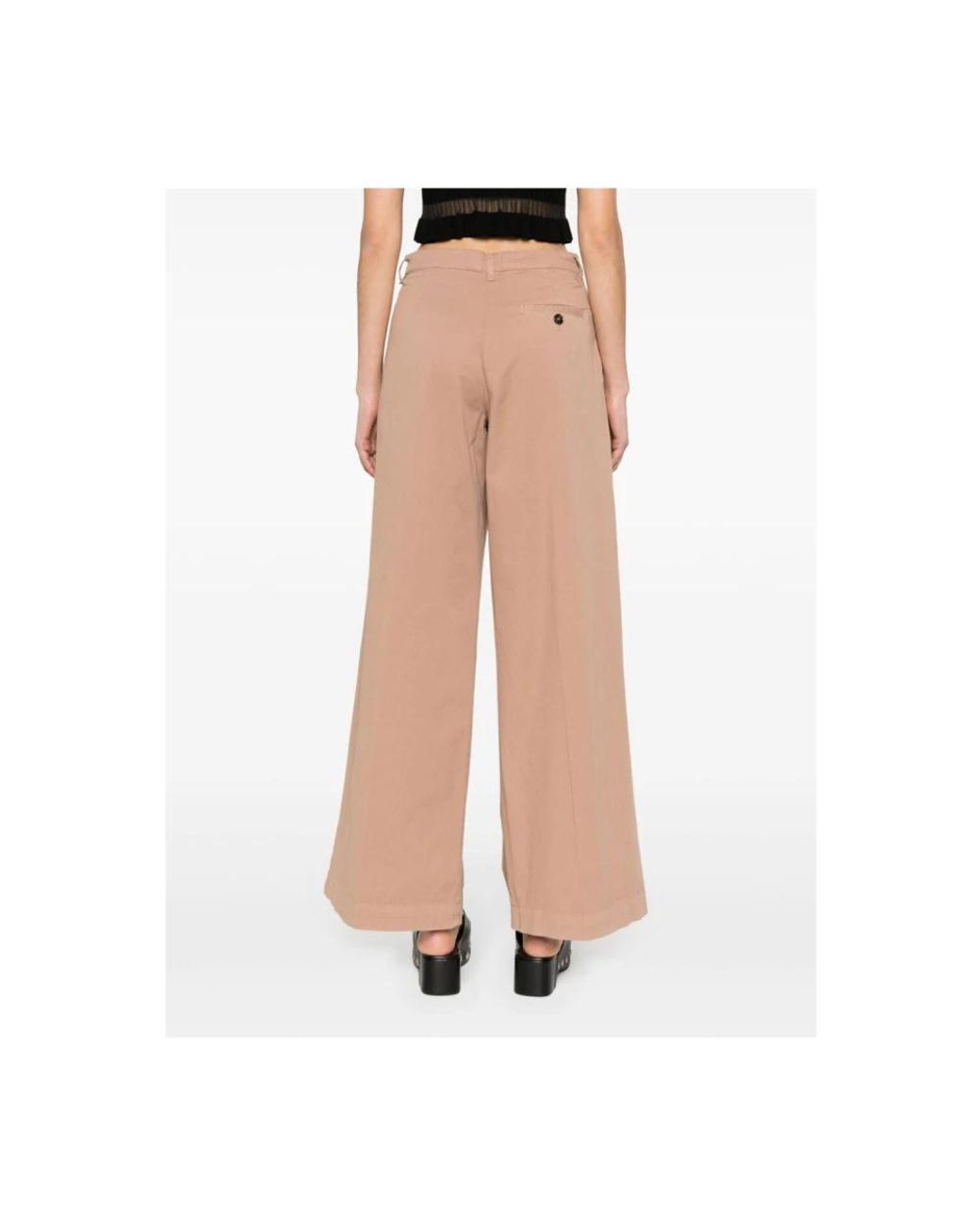 Pinko Natural Wide Trousers