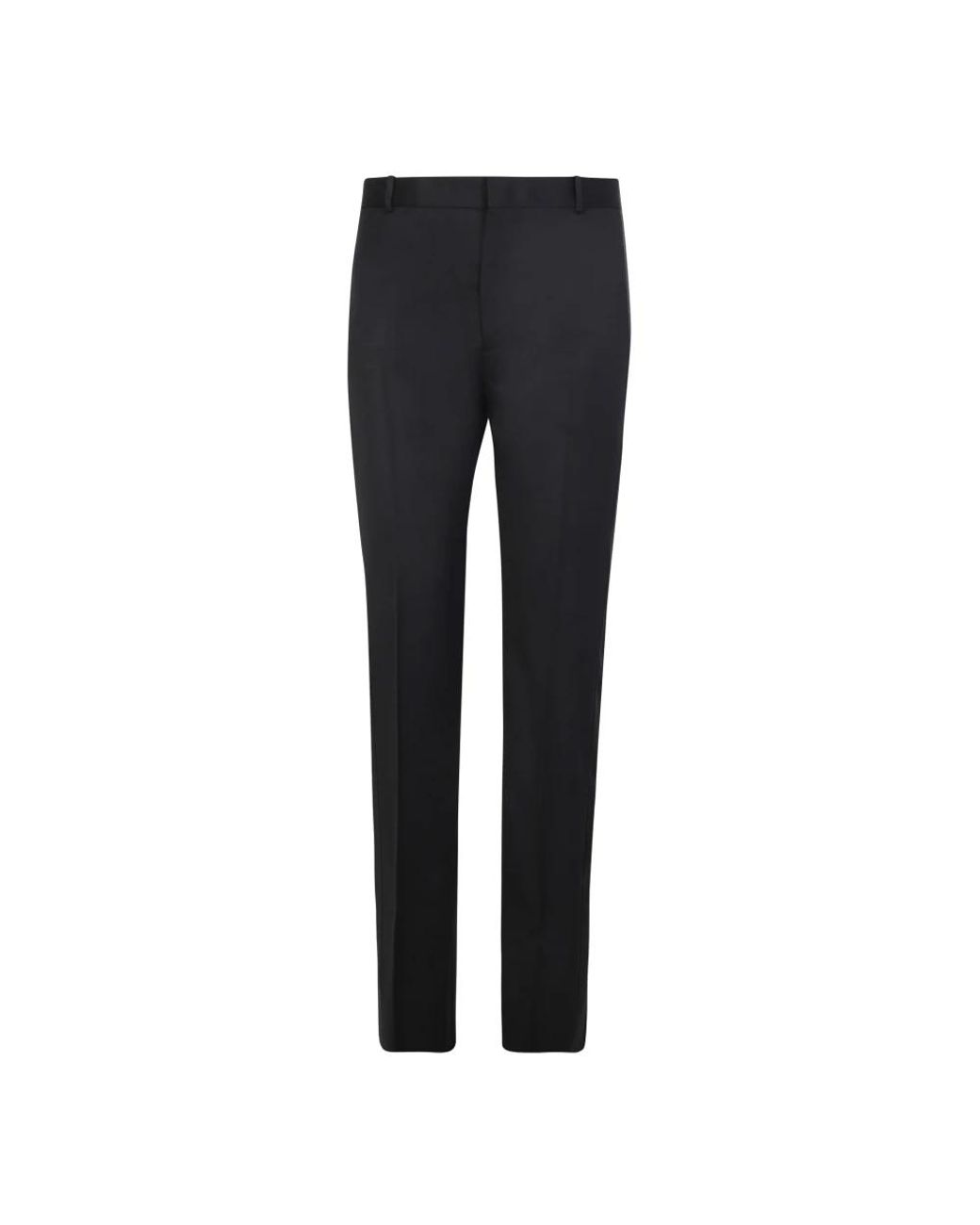 McQueen Blue Slim-Fit Trousers for men