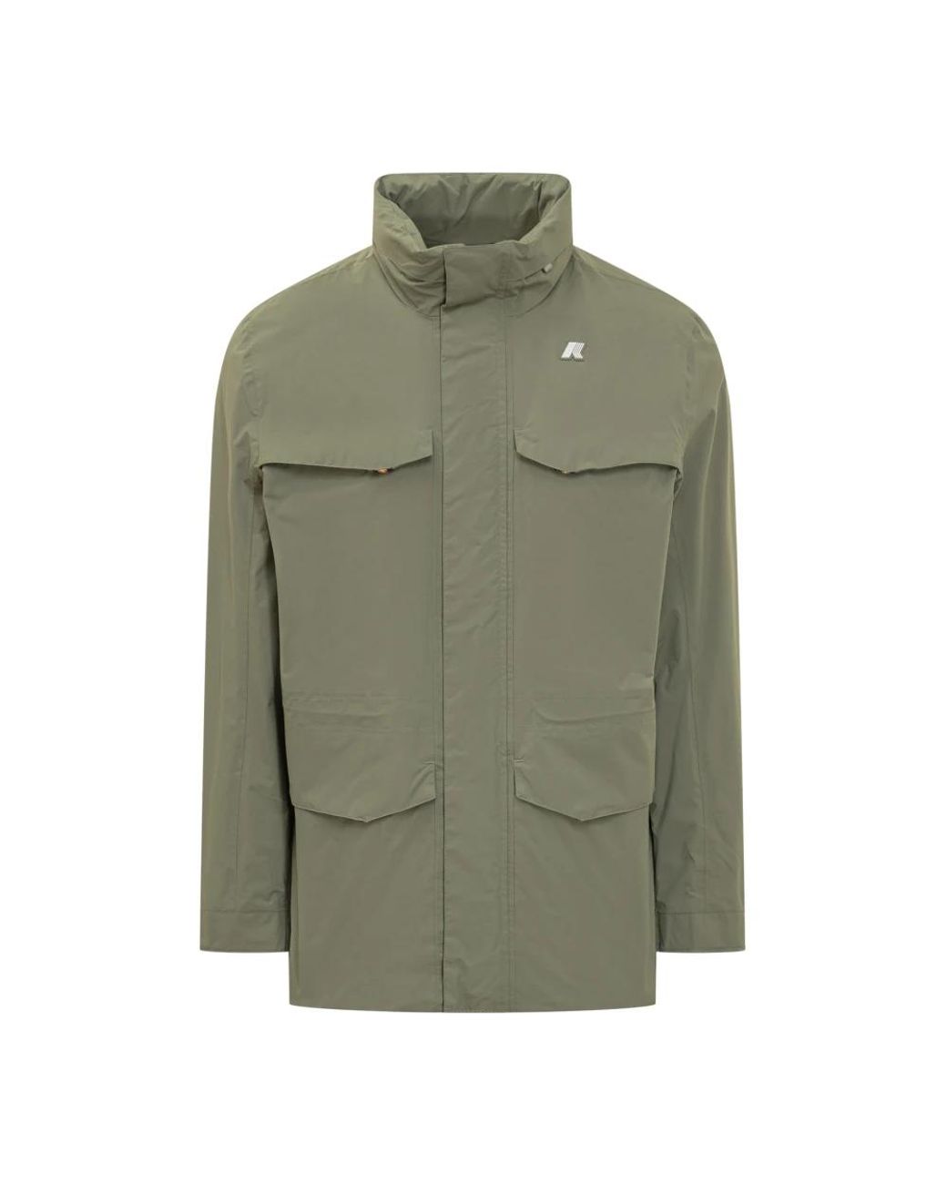 K-Way Jassen ,Groen ,Polyester Manuel Ottoman Jacket in het Green voor heren
