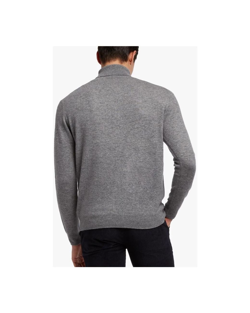 Brooks Brothers Gray Cashmere Knitwear for men