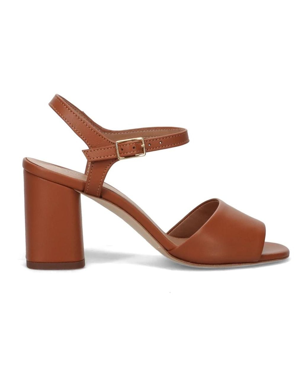 Sangiorgio Brown High Heel Sandals