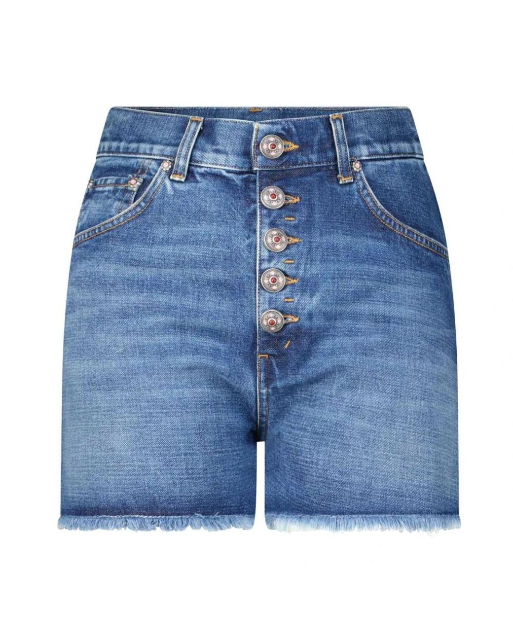 Dondup Denim Shorts in het Blue