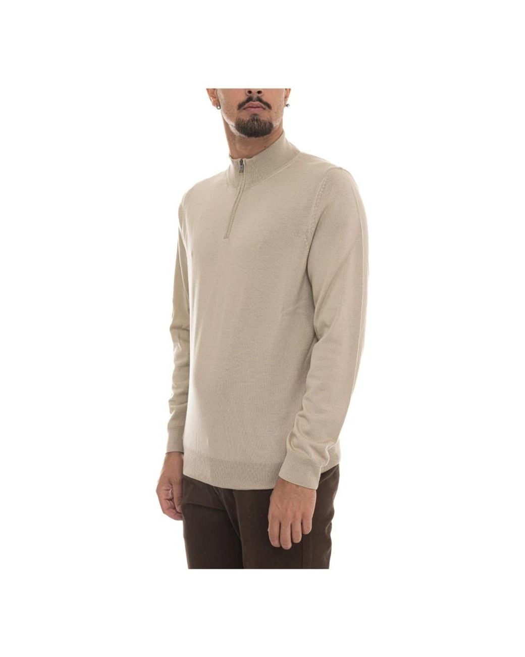 Boss Natural Turtlenecks for men