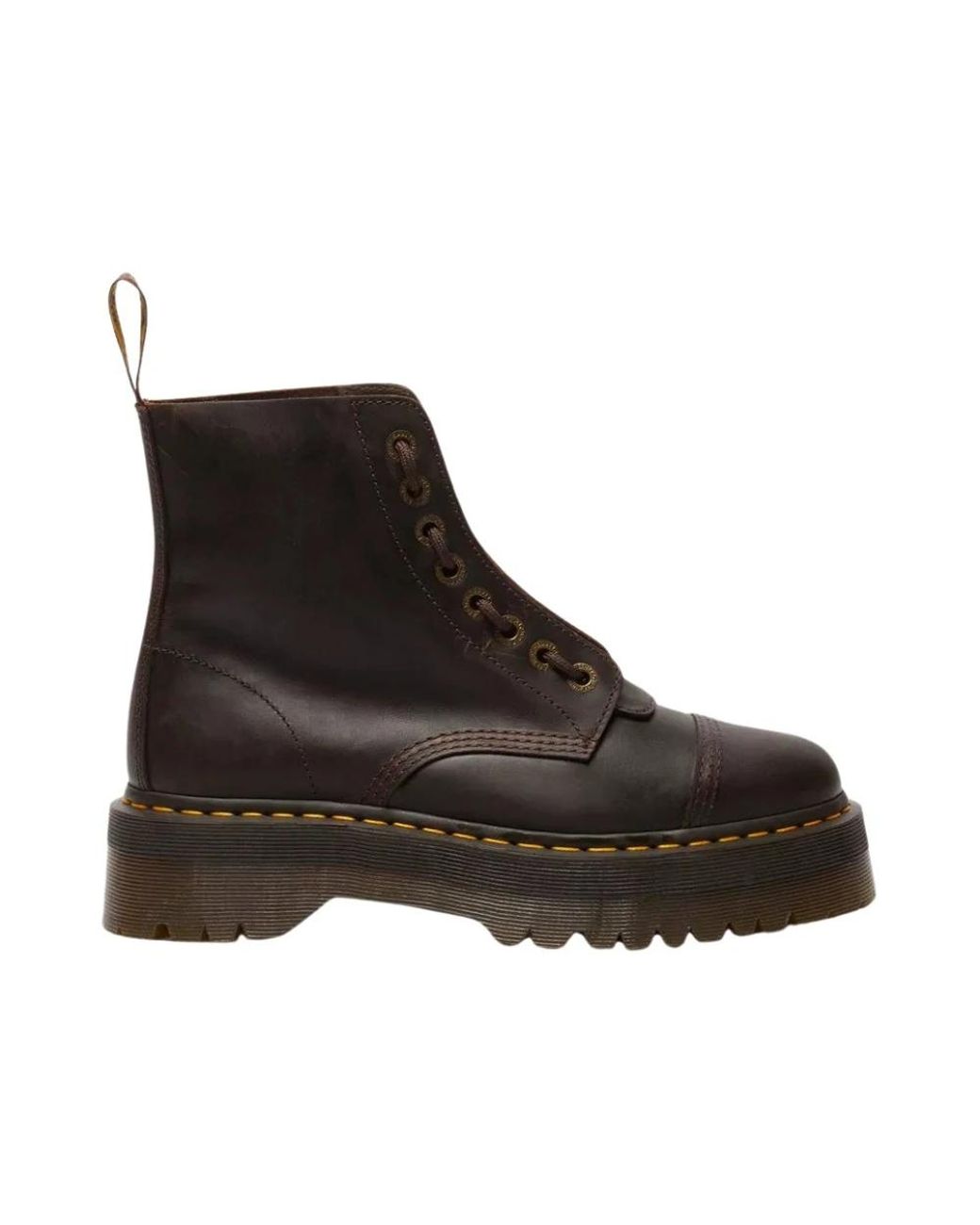 Dr. Martens Brown Sinclair Platform Boot