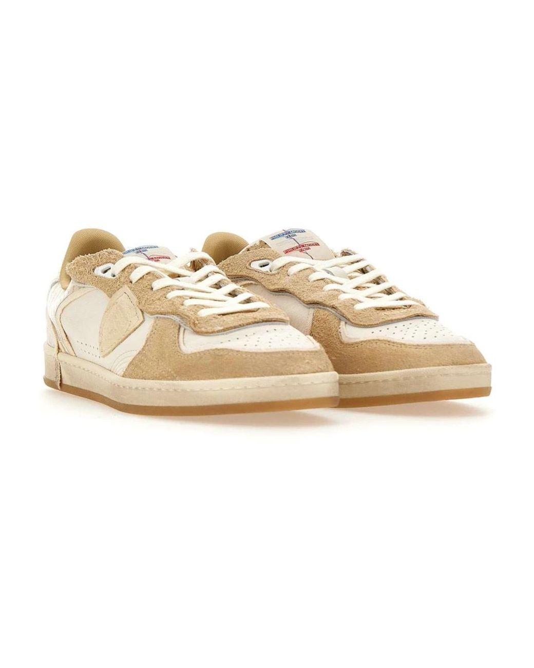 Sneakers di Philippe Model in Natural da Uomo
