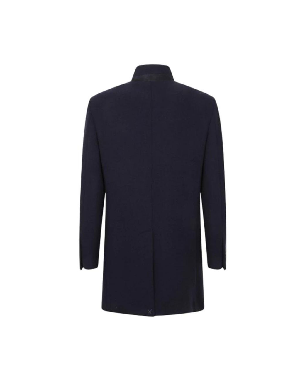 Fay Blue Single-Breasted Coats for men