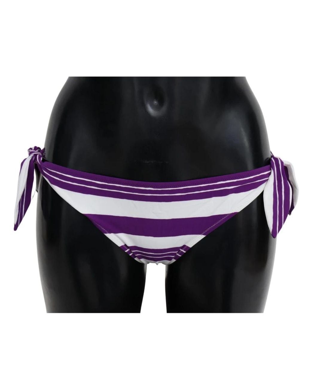 Dolce & Gabbana Purple Bikinis