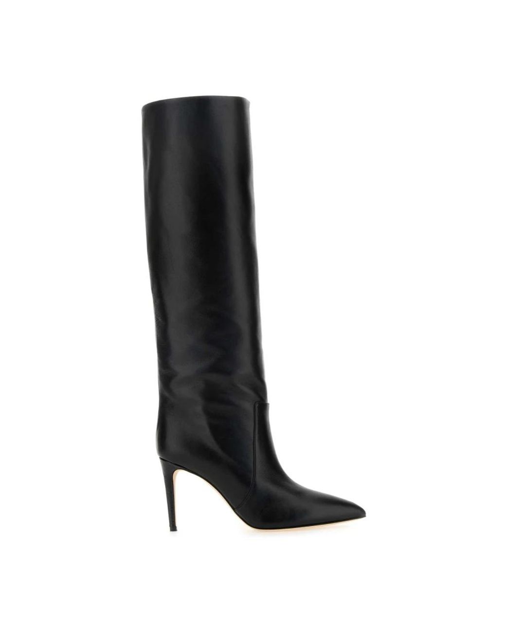 Paris Texas Black Heeled Boots