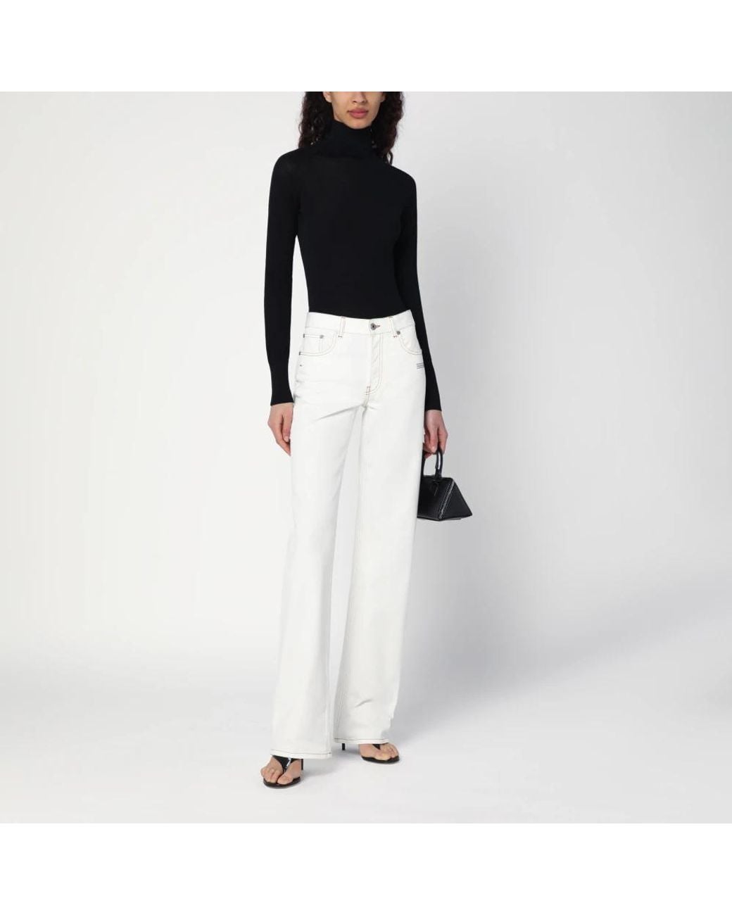 Off-White c/o Virgil Abloh White Straight Fit Jeans