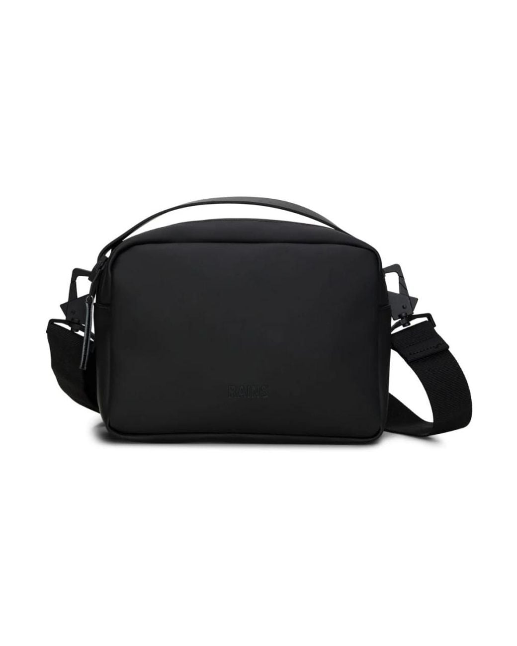 Rains Black Cross Body Bags