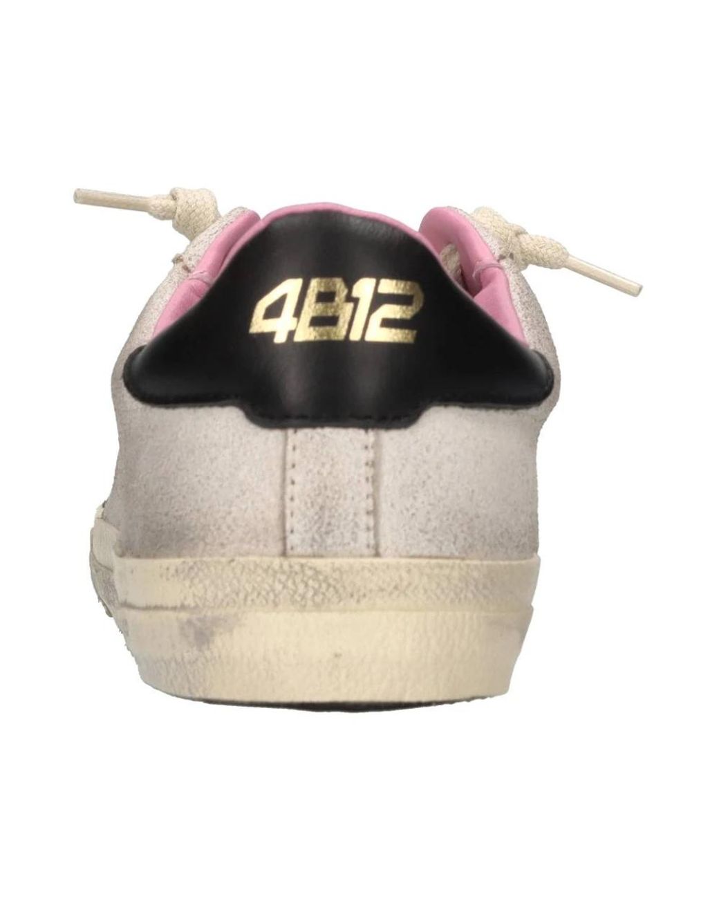 4b12 White Sneakers