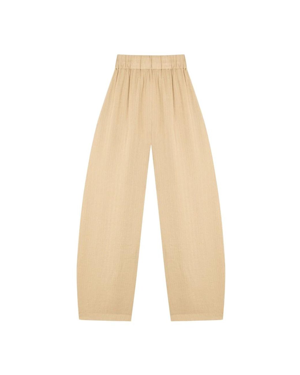 Cortana Natural Tapered Trousers