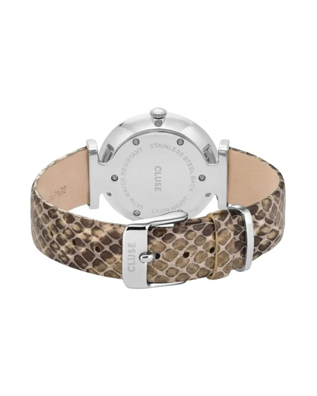 Cluse 33Mm Quartz Horloge in het Metallic
