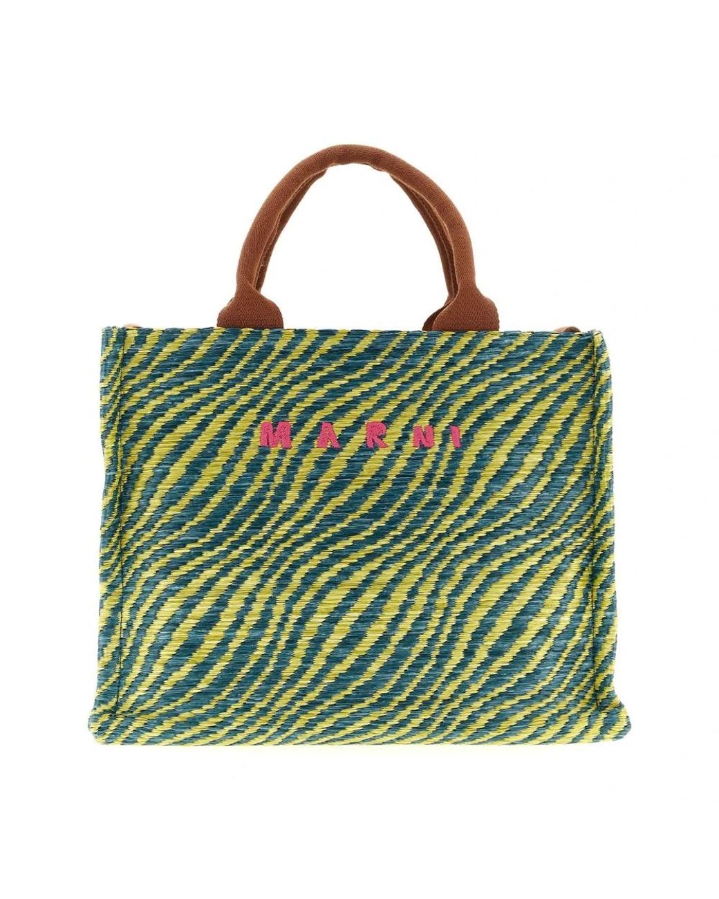 Marni Green Shopping Bags