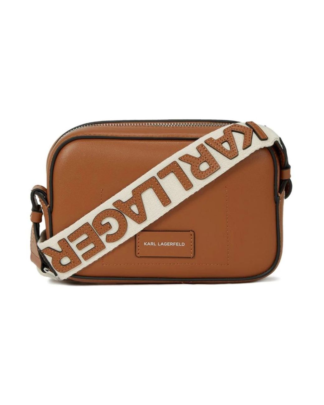 Karl Lagerfeld Brown Cross Body Bags