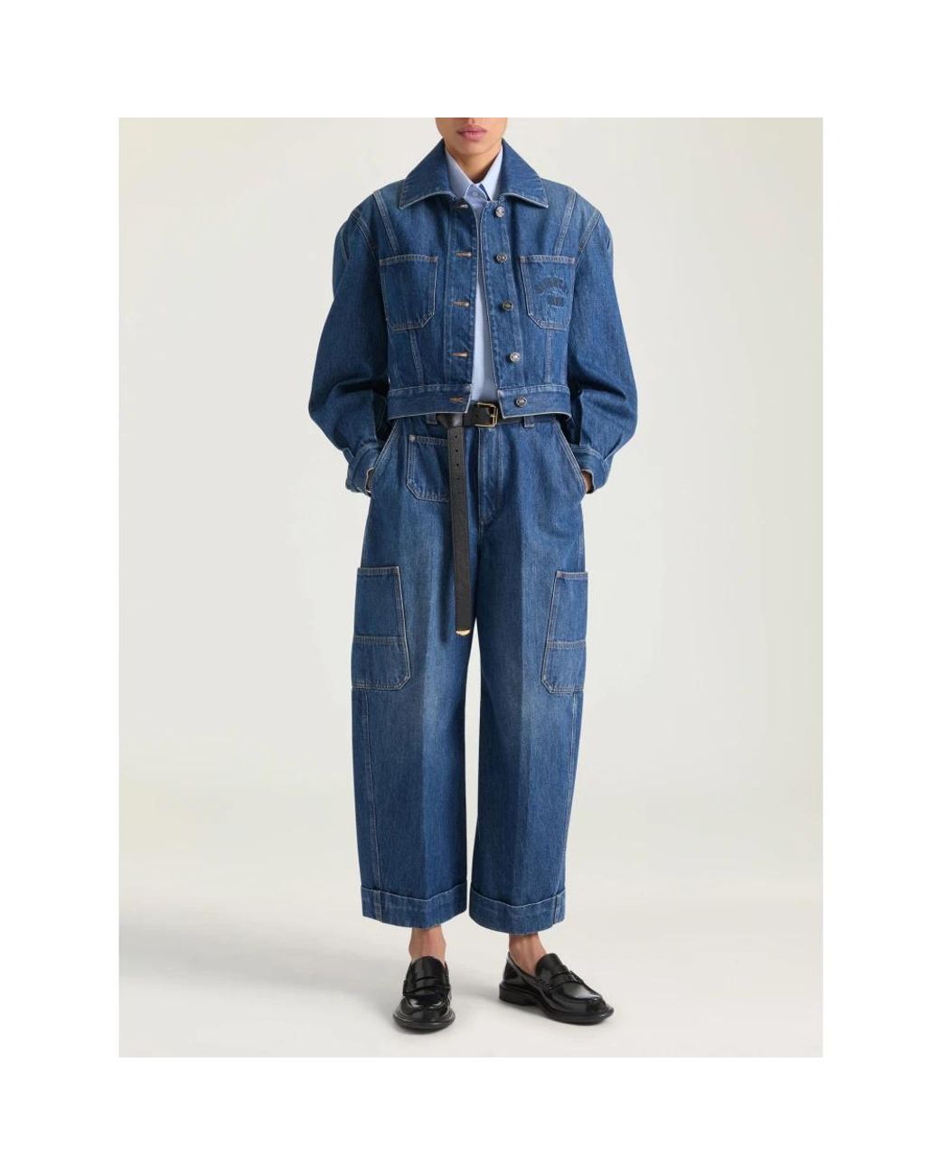 Givenchy Blue Denim Jackets