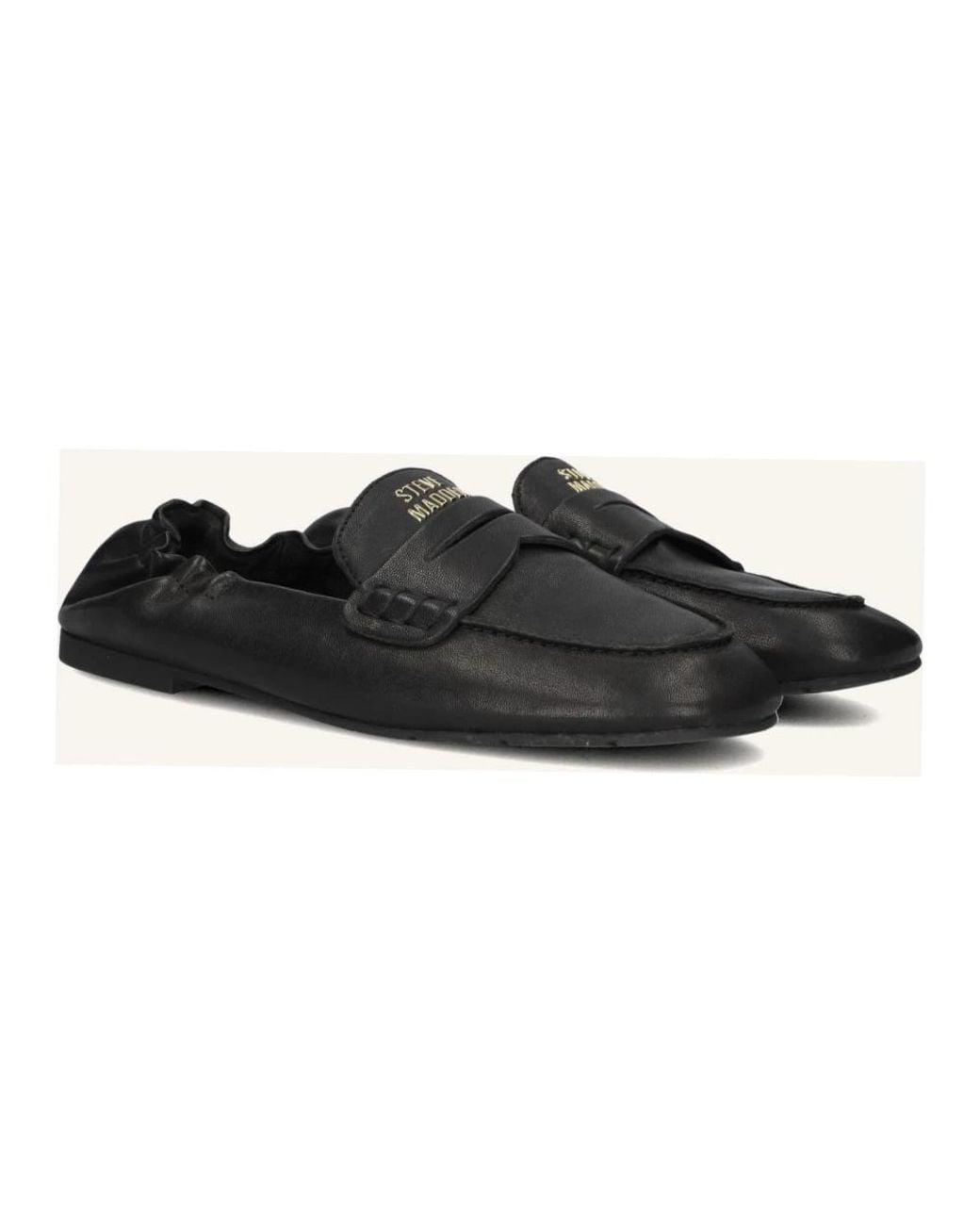 Steve Madden Black Loafers