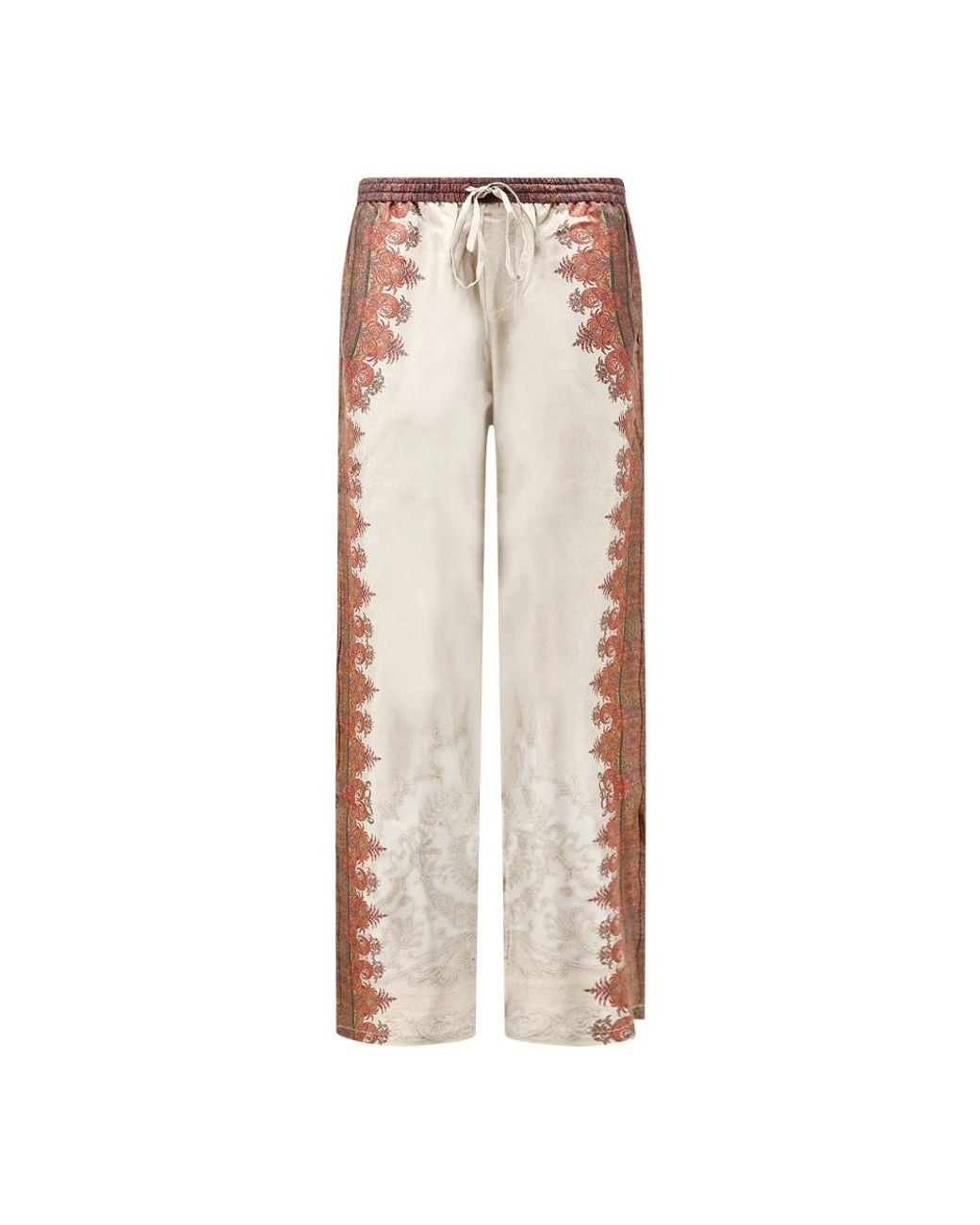 Pierre Louis Mascia Natural Wide Trousers