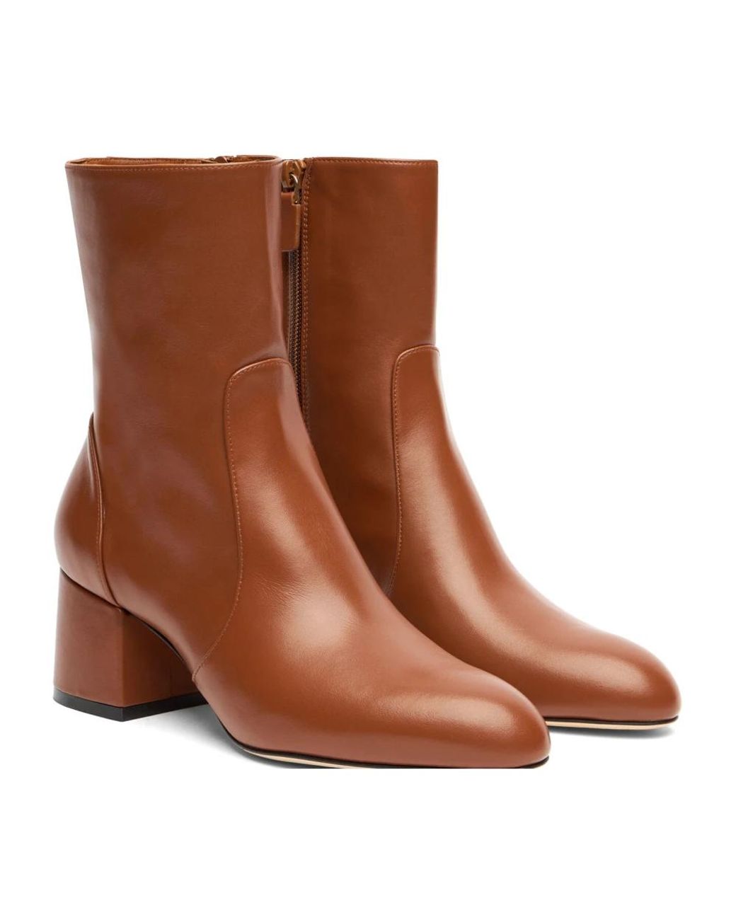 Heeled Boots Stuart Weitzman en coloris Brown