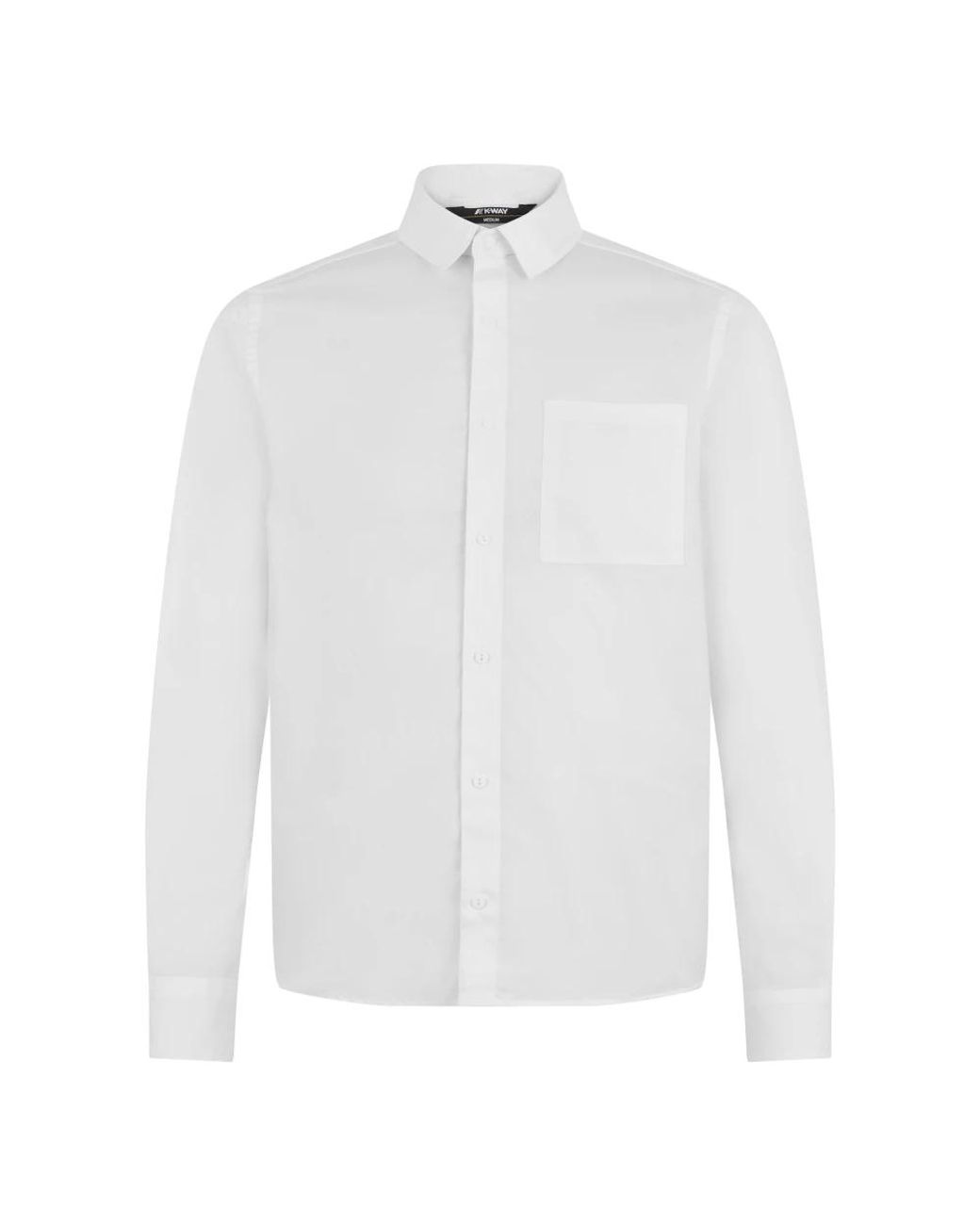 K-Way White Formal Shirts for men