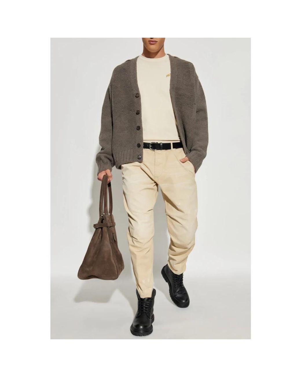 DSquared² Natural T-Shirts for men