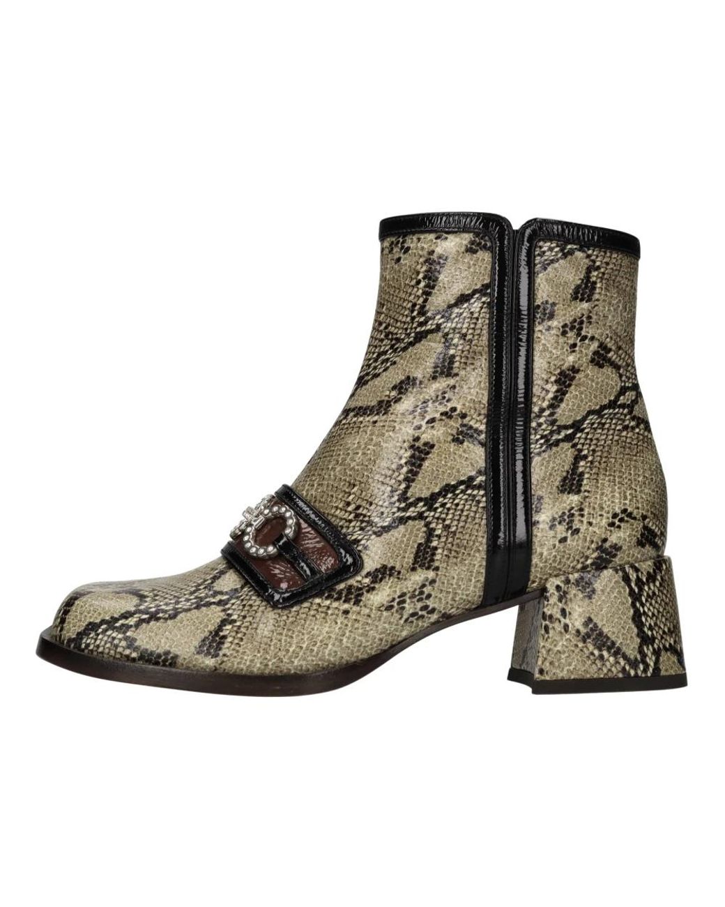 Chie Mihara Brown Heeled Boots