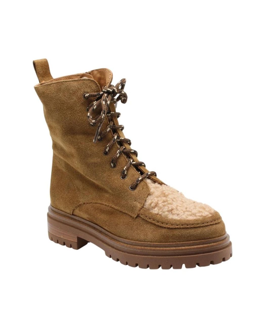 CTWLK Brown Lace-Up Boots