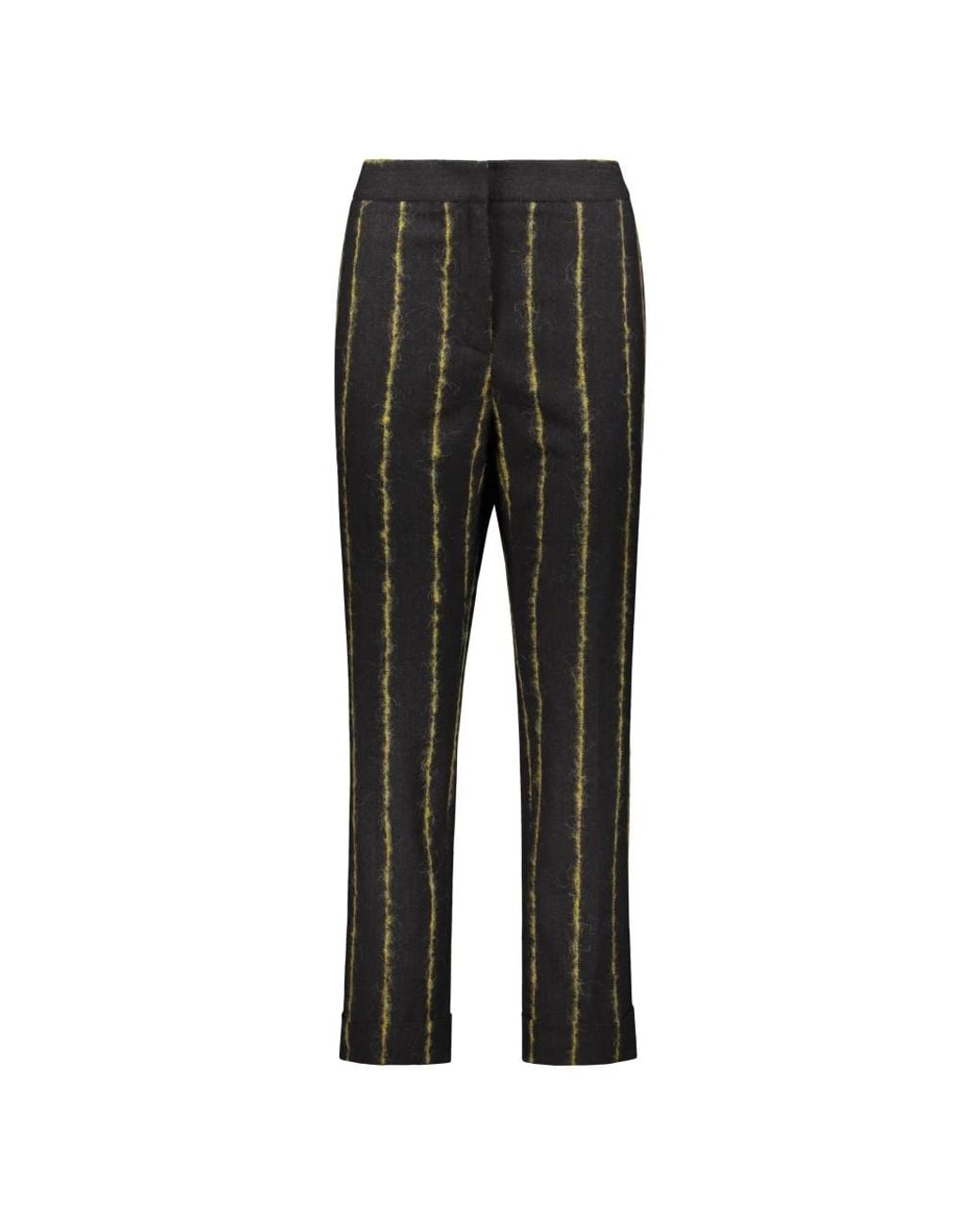 Lorena Antoniazzi Gray Slim-Fit Trousers