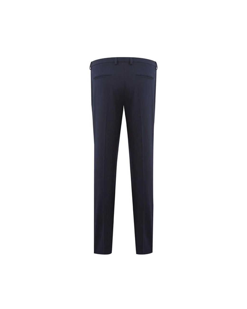 Lardini Blue Slim-Fit Trousers