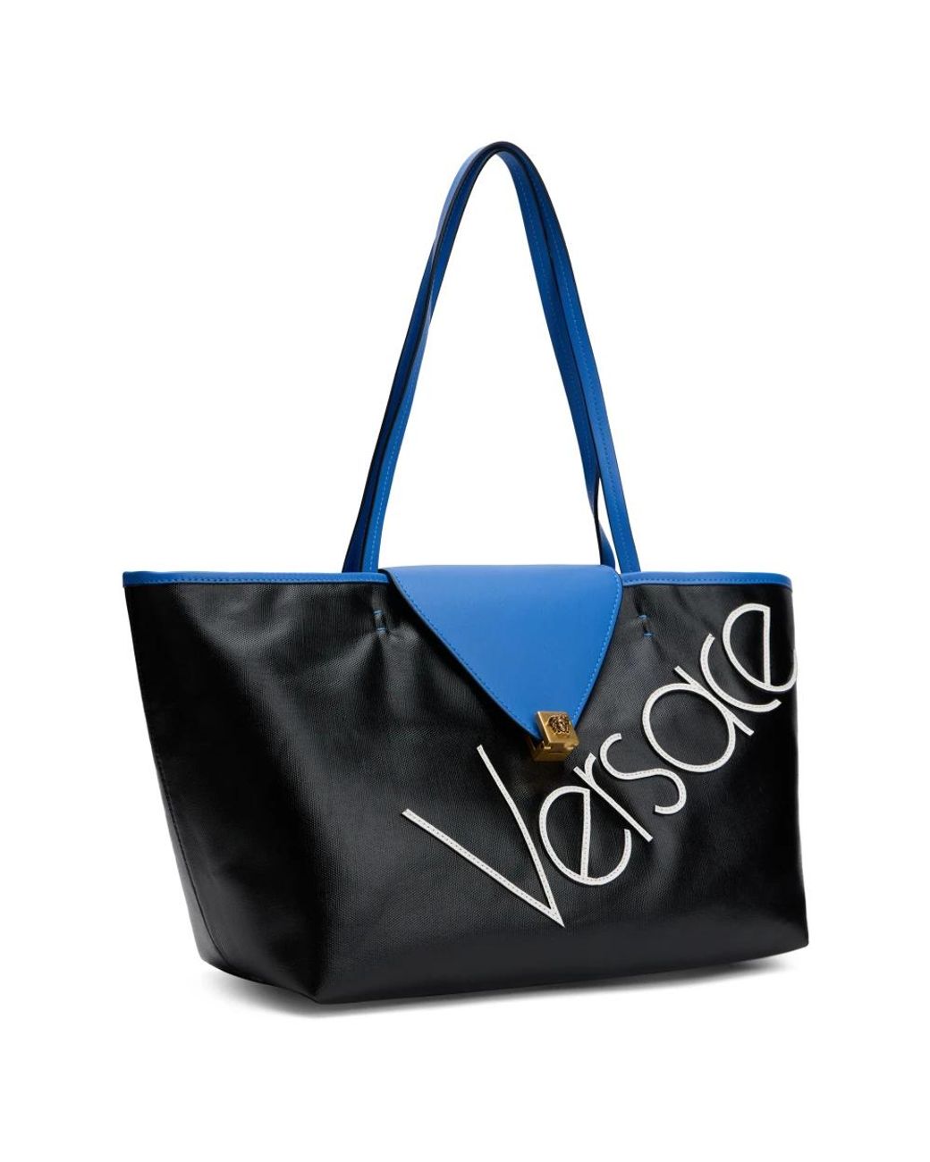 Versace Black Shopping Bags