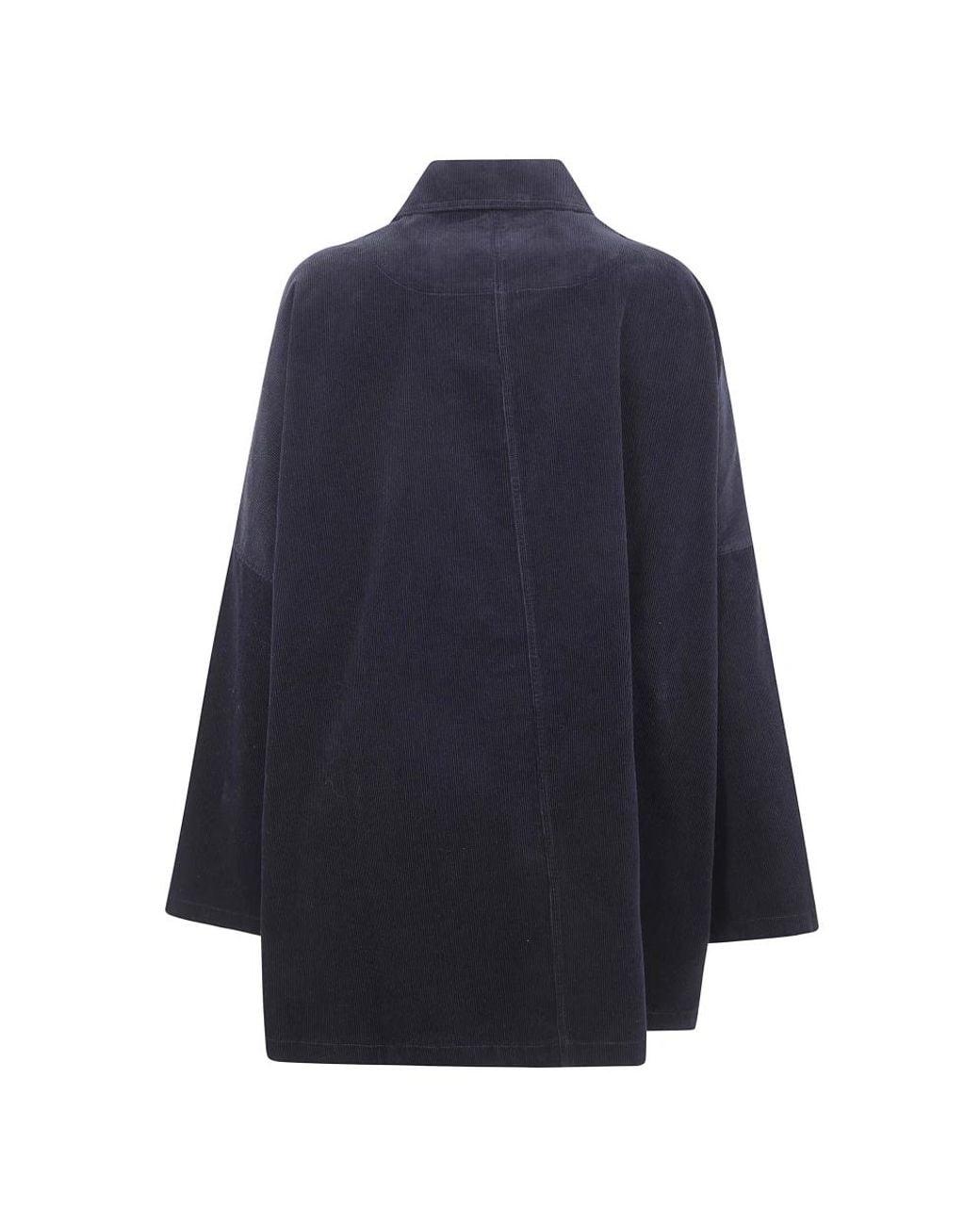 Totême Blue Single-Breasted Coats