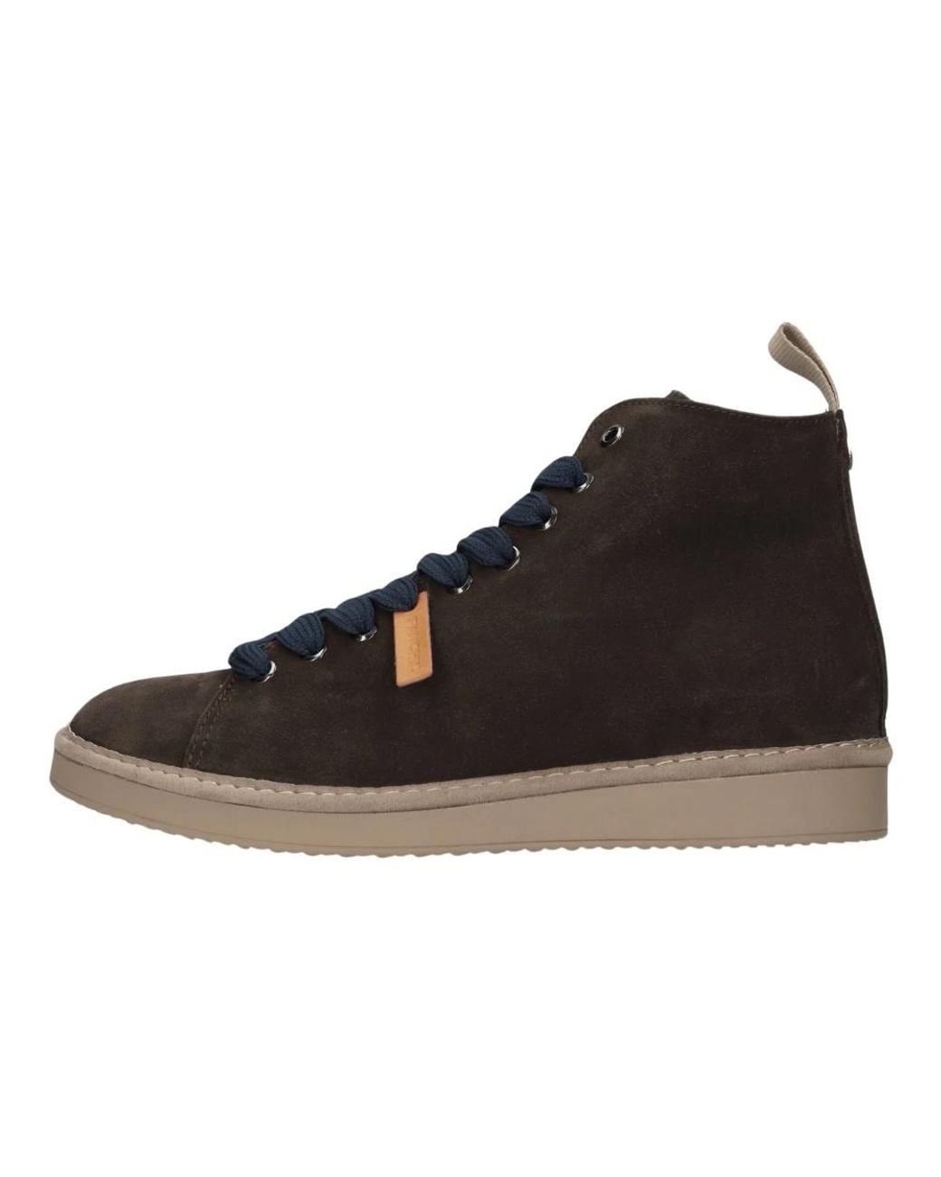 Pànchic Black Lace-Up Boots for men