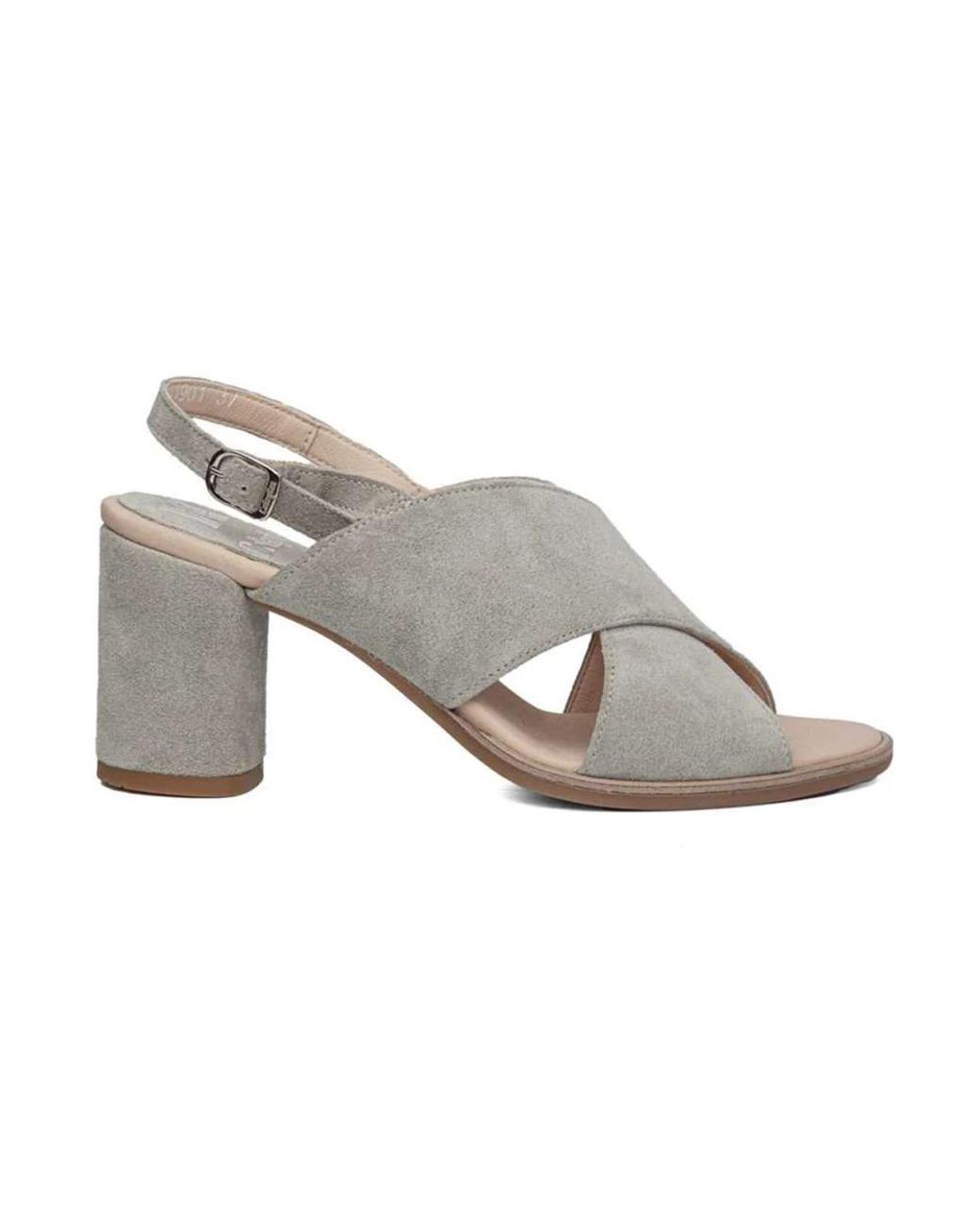 Callaghan Gray High Heel Sandals