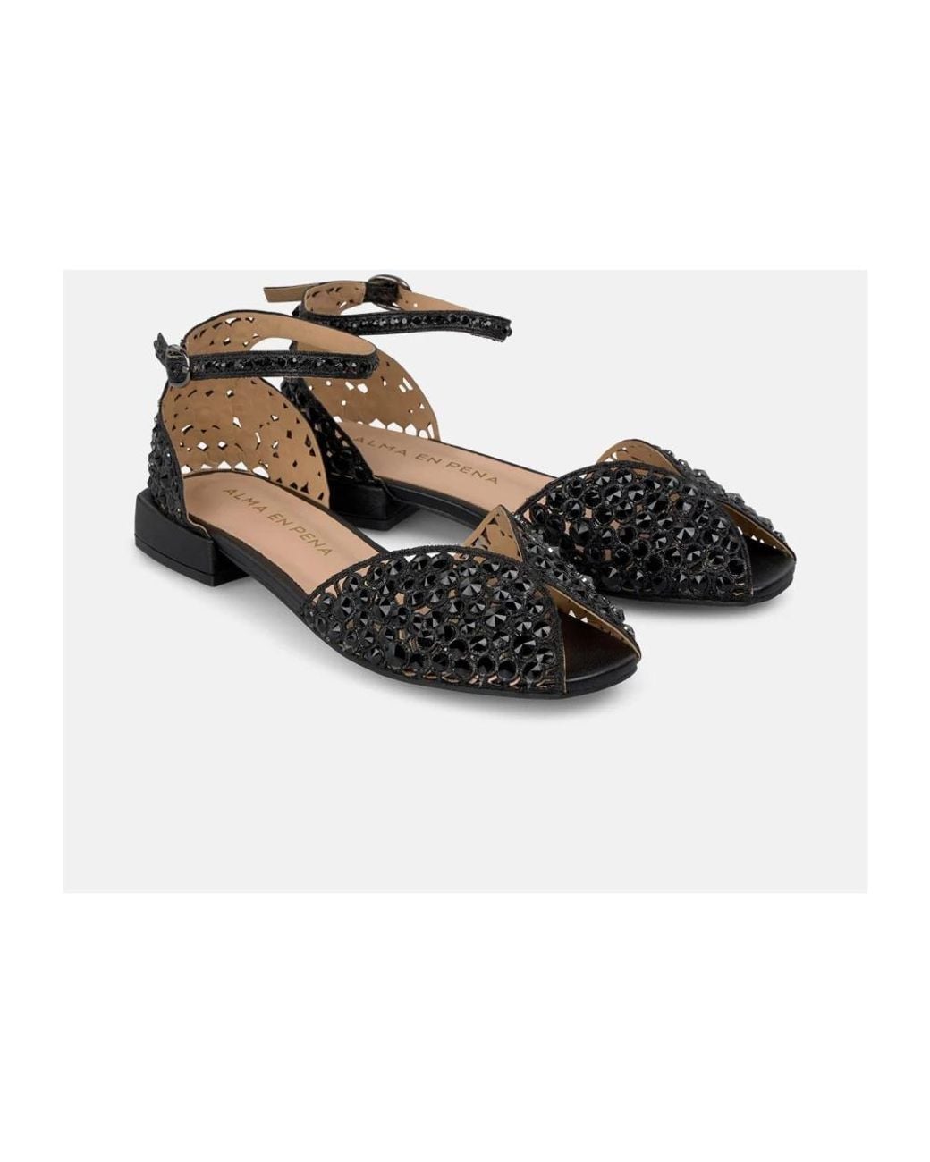 Alma En Pena. Black Ballerina Shoes