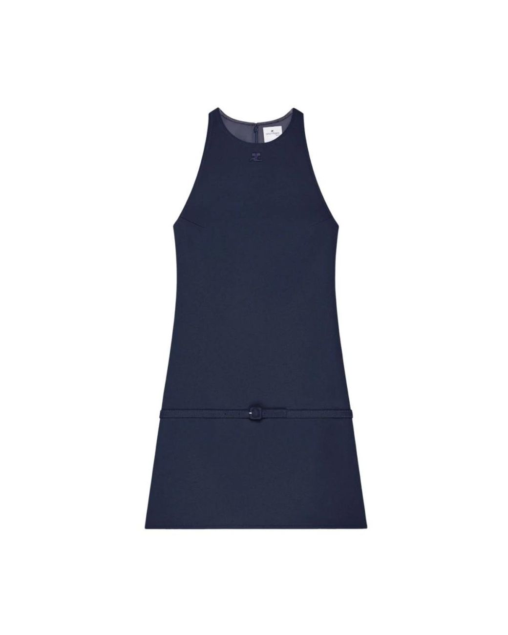Courreges Blue Short Dresses