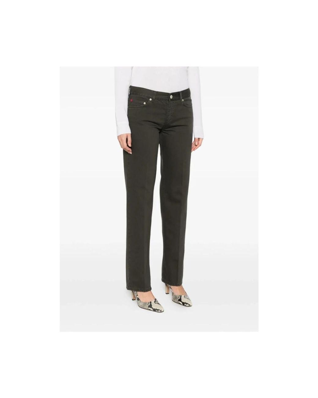 Seafarer Black Straight Fit Jeans