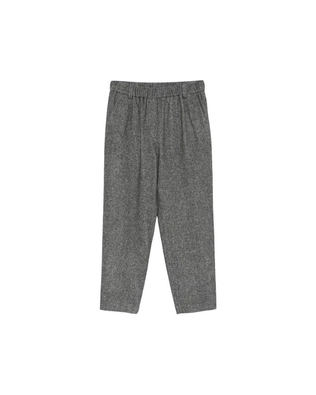 Antonelli Gray Tapered Trousers