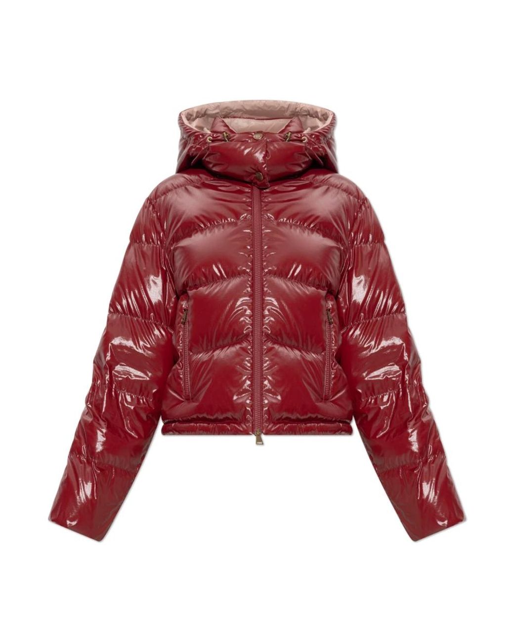Down Jackets Moncler en coloris Red